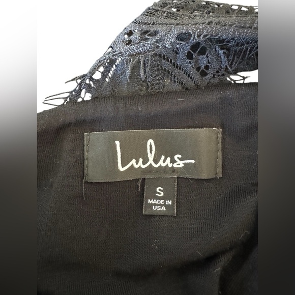 Lulu’s Little Black Halter Dress - Picture 6 of 7